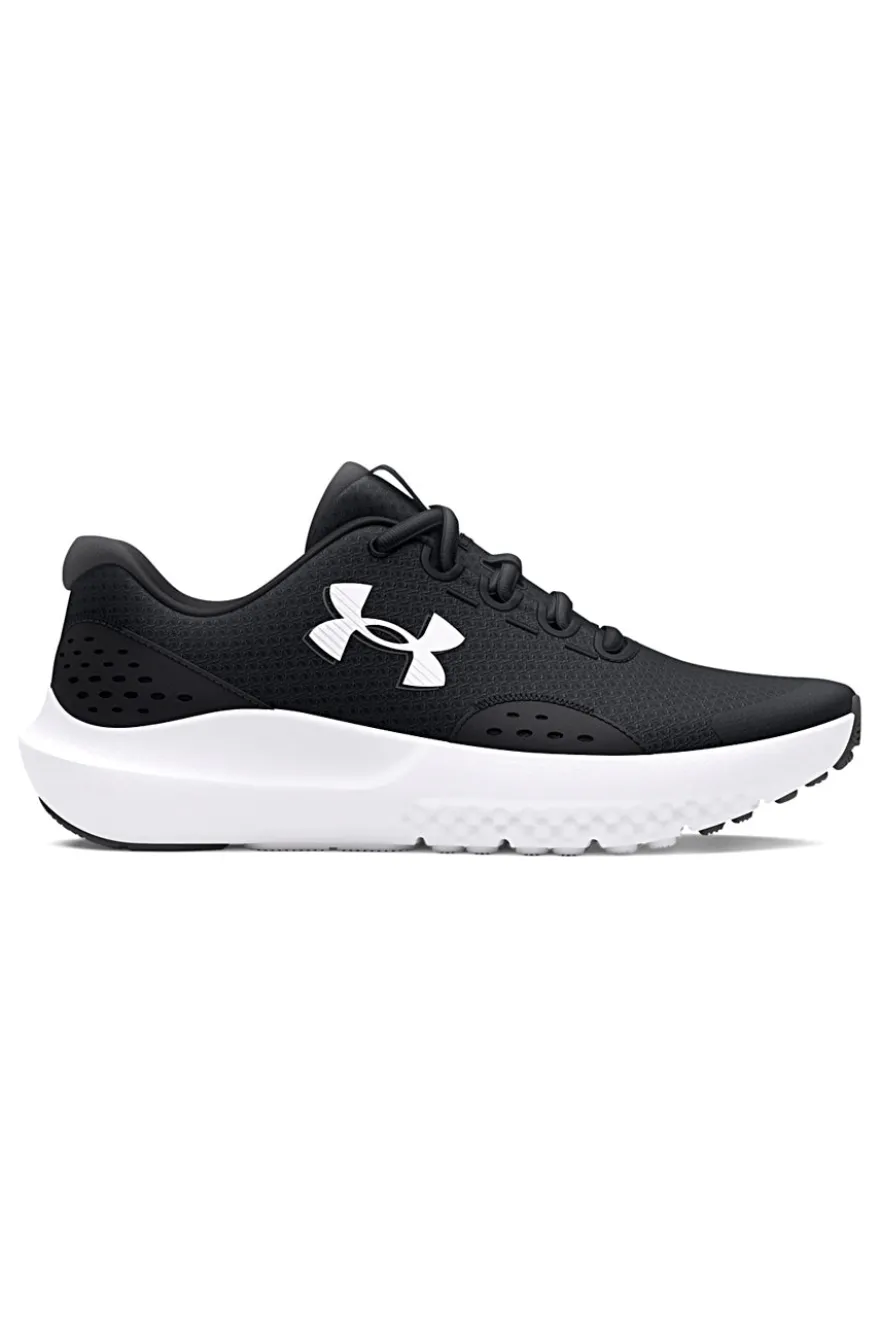 Scarpe da corsa nere e bianche UNDER ARMOUR BGS Surge 4