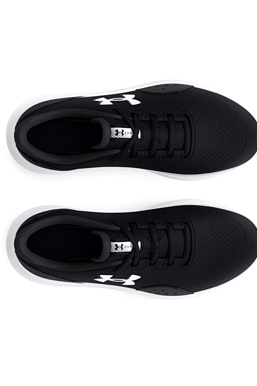 Scarpe da corsa nere e bianche UNDER ARMOUR BGS Surge 4