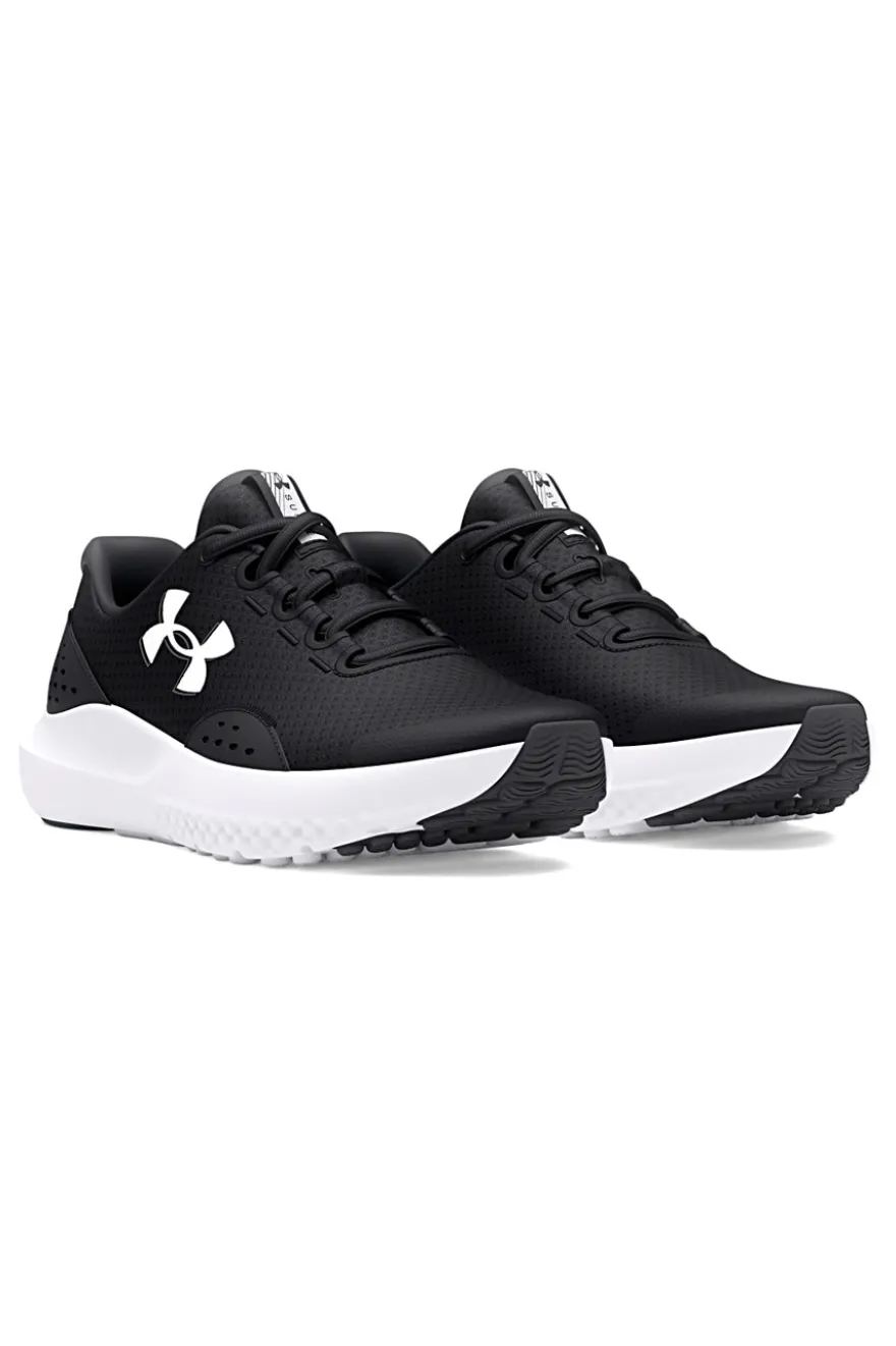 Scarpe da corsa nere e bianche UNDER ARMOUR BGS Surge 4
