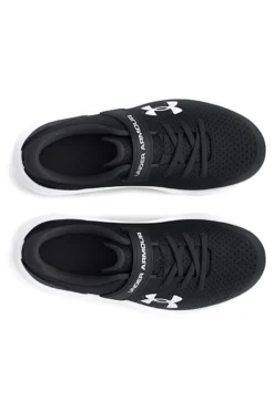 Scarpe da ginnastica bambino nere in mesh Under Armour BPS Surge 4 AC