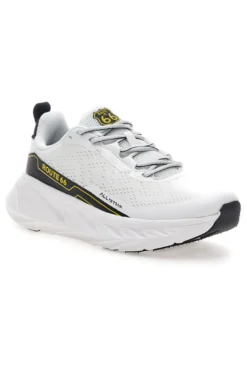 Scarpe da ginnastica bianche con dettagli neri Route 66 RO51038D