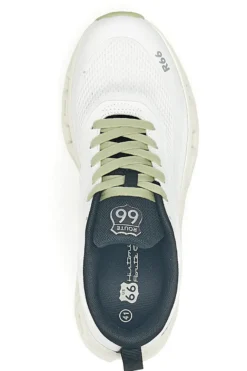 Scarpe da ginnastica bianche con suola forata Route 66 RO52805D