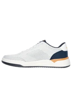 Scarpe da ginnastica bianche in tessuto Skechers Corliss Dorset