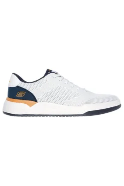 Scarpe da ginnastica bianche in tessuto Skechers Corliss Dorset