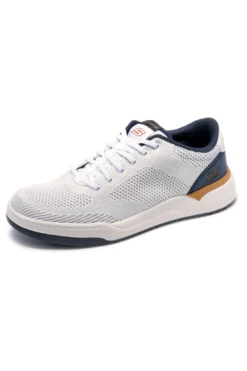 Scarpe da ginnastica bianche in tessuto Skechers Corliss Dorset