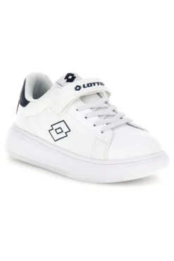 Scarpe da ginnastica bianche con chiusura a strappo e memory foam Lotto DAY PRINCE AMF CL S