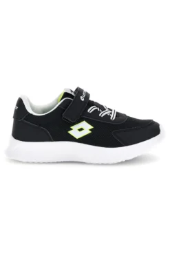 Scarpe da ginnastica nere con chiusura a strappo e memory foam Lotto RUN 90 AMF CL S