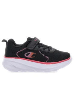 Scarpe da ginnastica nere in mesh con strappo Champion HRO J G PS Low Cut