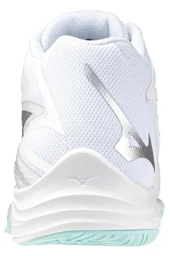 Scarpe da pallavolo bianche mid-cut ammortizzate Mizuno Thunder Blade Z MID