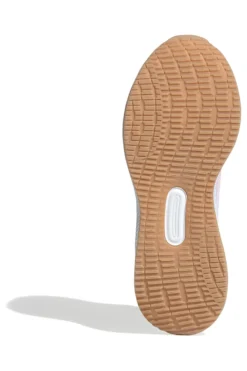 Scarpe da running bianche con dettagli rosa e suola Cloudfoam Adidas Runfalcon 5 J