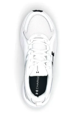 Scarpe da running bianche in mesh Under Armour Assert 11