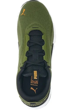 Scarpe da Running Verde Militare in Mesh Puma Flex Focus Lite