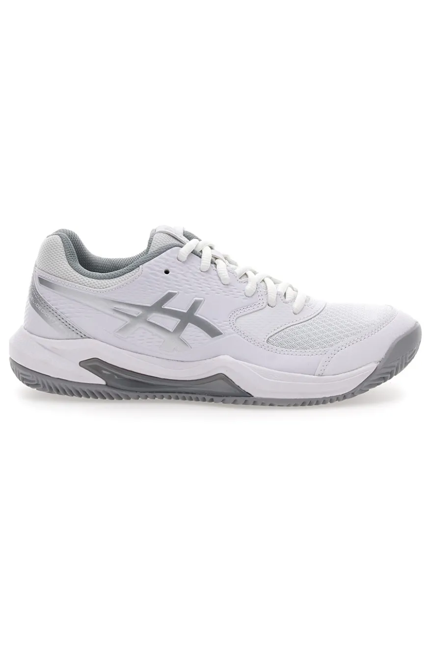 Scarpe da Tennis Bianche e Grigie Asics GEL-DEDICATE 8 CLAY