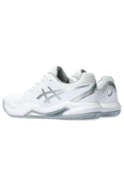 Scarpe da Tennis Bianche e Grigie Asics GEL-DEDICATE 8 CLAY