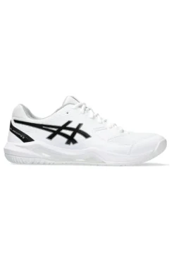 Scarpe da tennis bianco nero stabilità ammortizzazione Asics Gel-dedicate 8