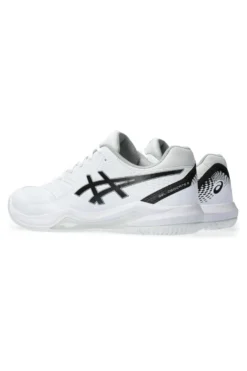 Scarpe da tennis bianco nero stabilità ammortizzazione Asics Gel-dedicate 8