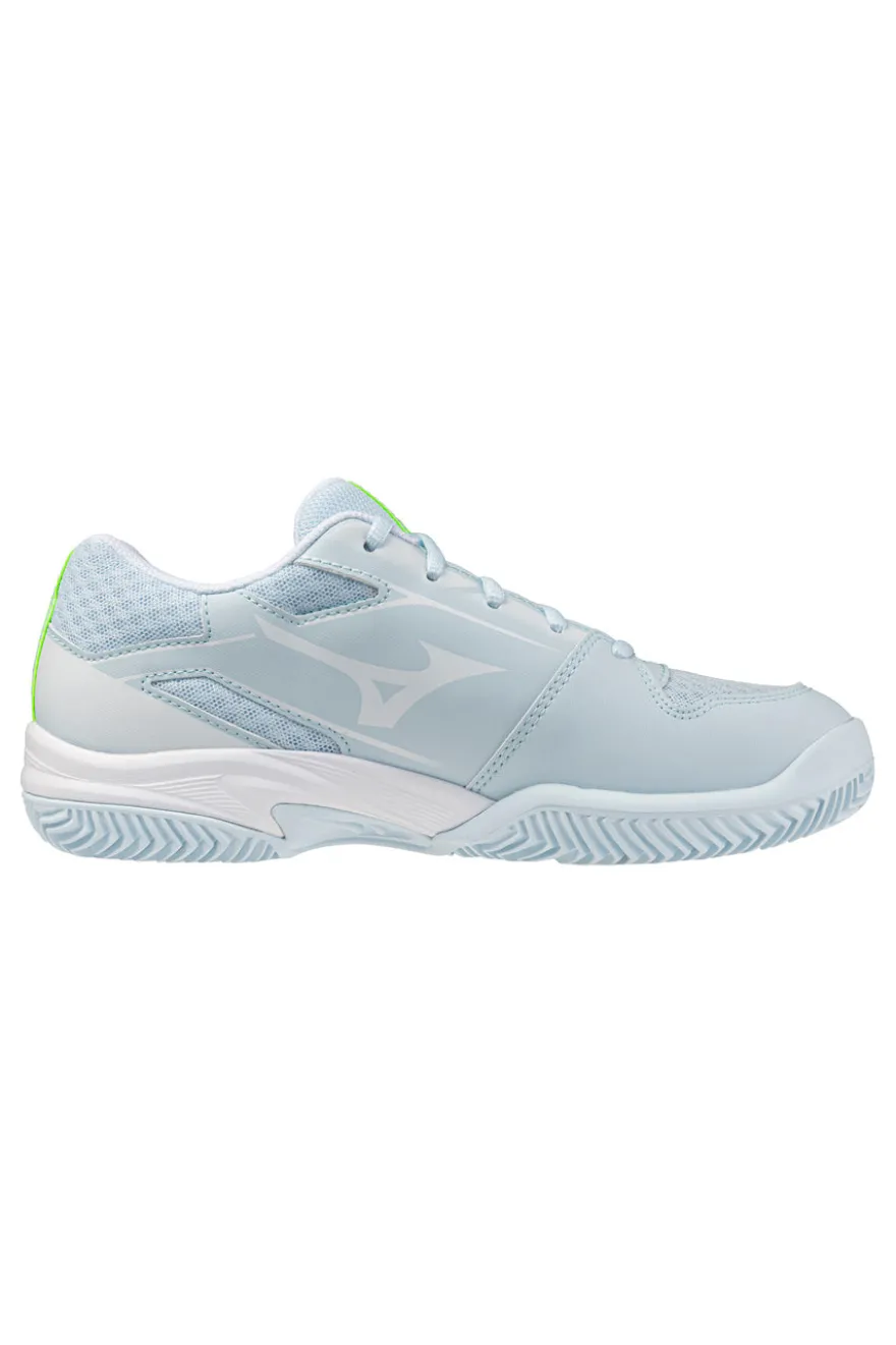 Scarpe da tennis celeste leggere flessibili Mizuno Break Shot 5 CC