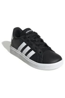 Scarpe da tennis Nere e Bianche Adidas Grand Court Lifestyle Lace-Up
