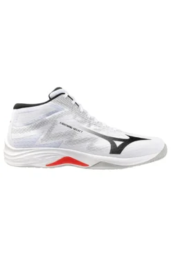 Scarpe da volley bianche mid in mesh traspirante Mizuno Lightning Select Mid