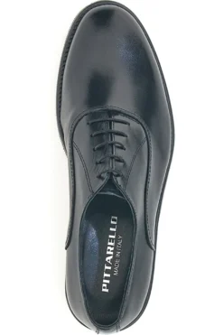 Scarpe eleganti nere con finitura lucida Made in Italy Pittarello 7700