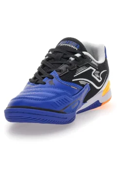 Scarpe futsal blu con suola indoor Joma Cancha 2505