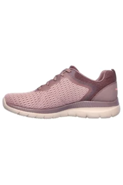 Scarpe lavanda leggere in mesh con Memory Foam Skechers Bountiful Quick Path