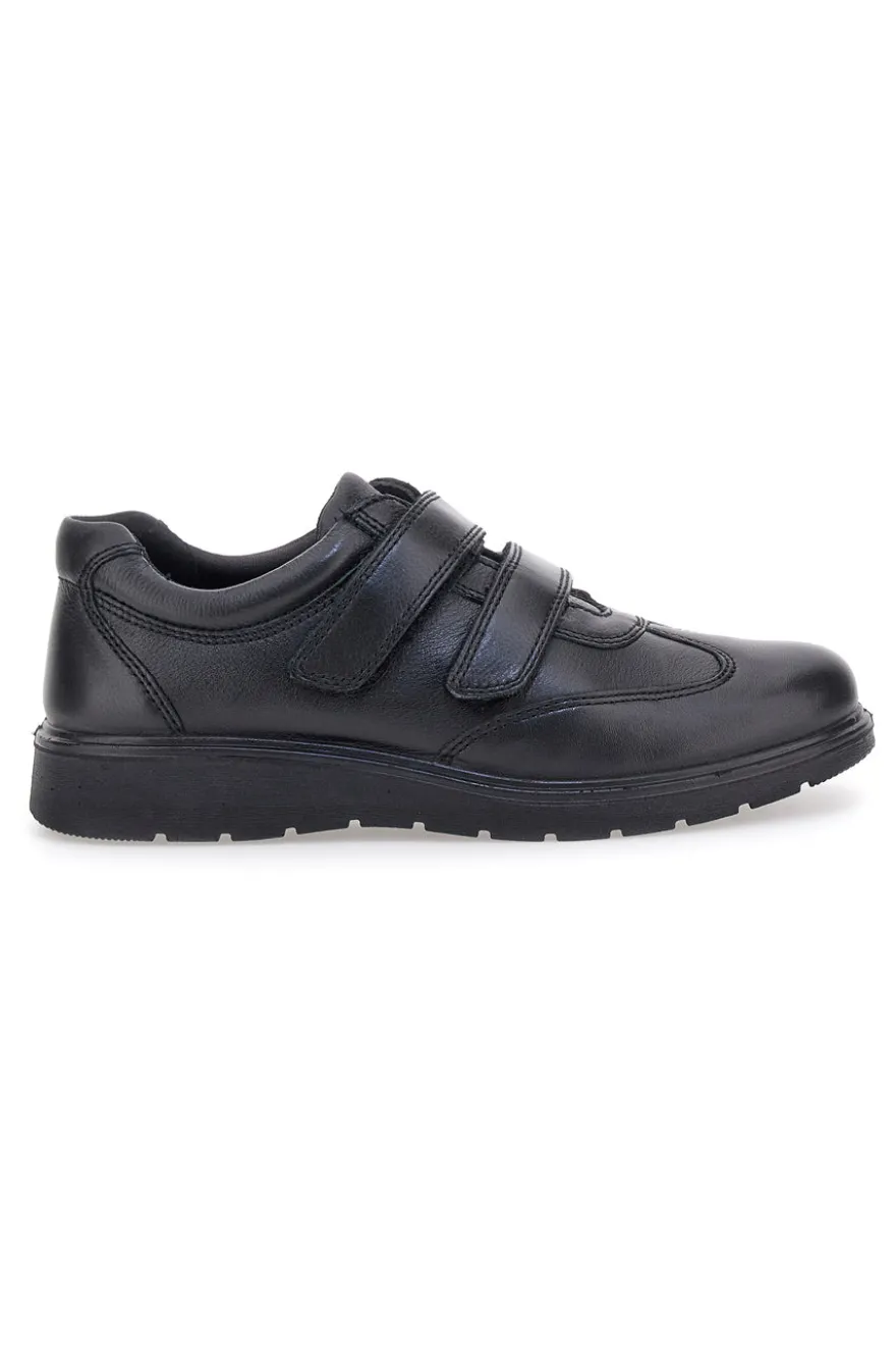 Scarpe nere con doppio strappo Claremorris 20116744