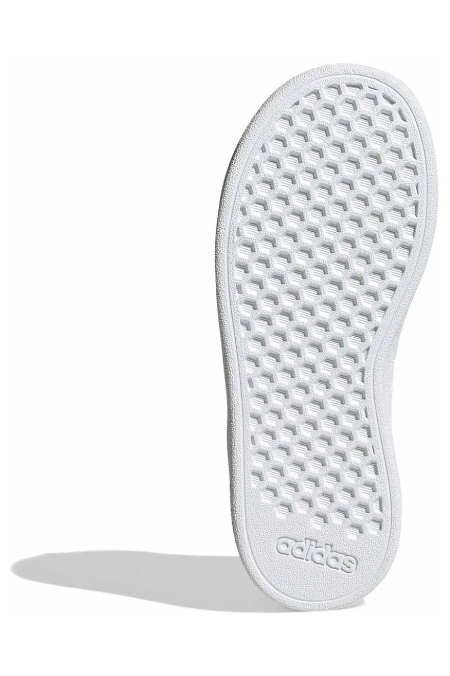 Scarpe nere con strisce bianche in materie sintetiche Adidas Grand Court 2 K