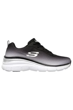 Scarpe nere con suola ammortizzata Skechers Fashion Fit Build Up