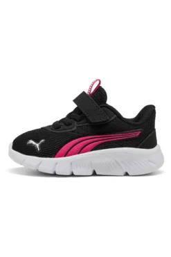 Scarpe nere rosa con chiusura a strappo Puma FlexFocus Modern AC+ Inf