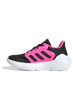 Scarpe running nere con dettagli fucsia Adidas Tensaur Run 3 J