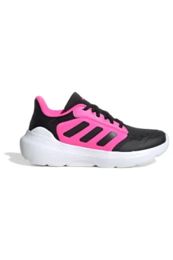 Scarpe running nere con dettagli fucsia Adidas Tensaur Run 3 J