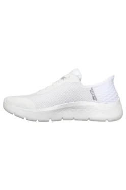 Scarpe slip ins bianco in mesh Skechers Go walk flex grand entry