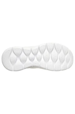 Scarpe slip ins bianco in mesh Skechers Go walk flex grand entry