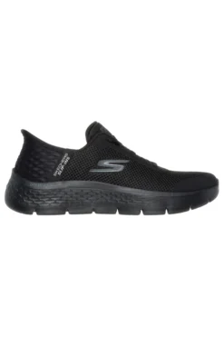 Scarpe slip ins nero in mesh Skechers Go walk flex grand entry