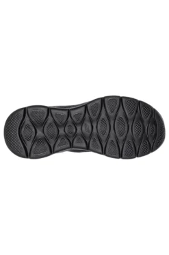 Scarpe slip ins nero in mesh Skechers Go walk flex grand entry