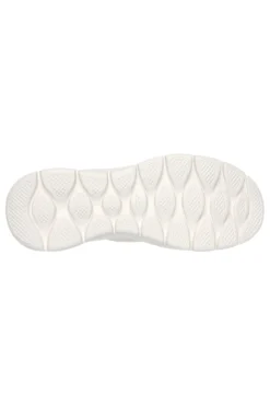 Scarpe slip ins off white in mesh Skechers Go walk flex grand entry