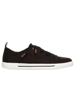 Scarpe slip on nero in canvas Skechers B cute 2.0