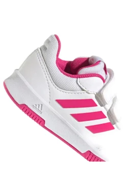 Scarpe sportive bianche con chiusura a strappo Adidas Tensaur Sport 2 CF I