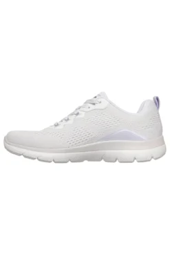Scarpe sportive bianche in mesh Skechers Arch fit summits daily flow