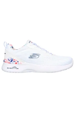 Scarpe sportive bianco con memory foam Skechers Skech-Air Dynamight Laid Out