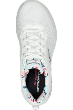 Scarpe sportive bianco con memory foam Skechers Skech-Air Dynamight Laid Out