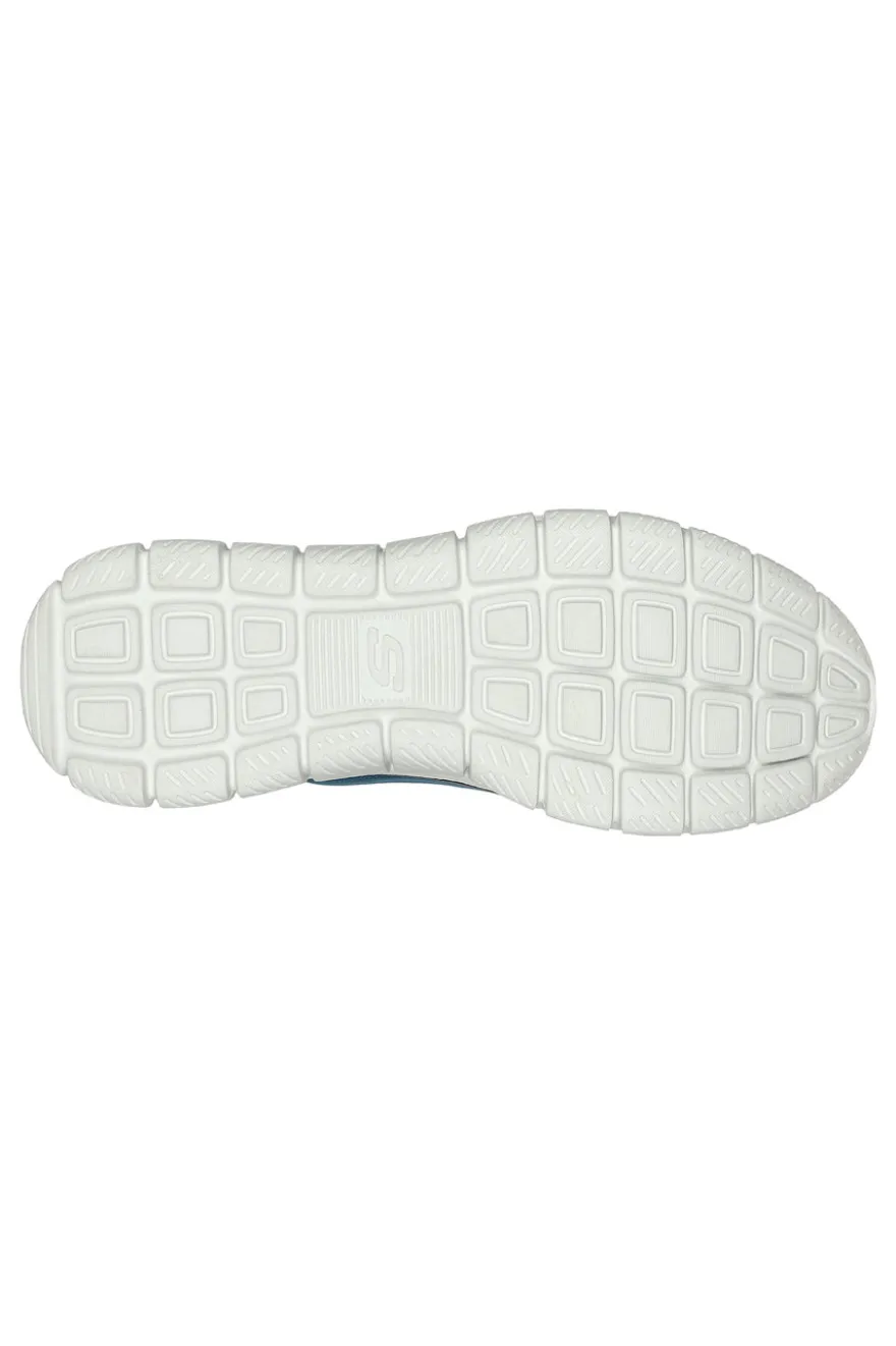 Scarpe sportive blu con memory foam Skechers Track Broader