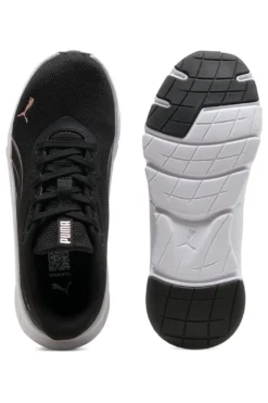 Scarpe sportive da donna nere e rosa con suola leggera Puma FlexFocus Lite Modern