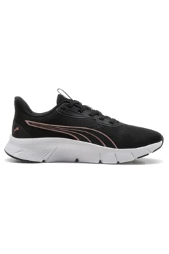 Scarpe sportive da donna nere e rosa con suola leggera Puma FlexFocus Lite Modern