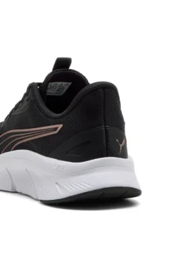 Scarpe sportive da donna nere e rosa con suola leggera Puma FlexFocus Lite Modern
