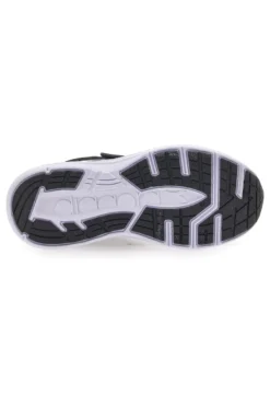 Scarpe sportive grigie con dettagli arancioni e chiusura a strappo Diadora SNIPE 3 JR