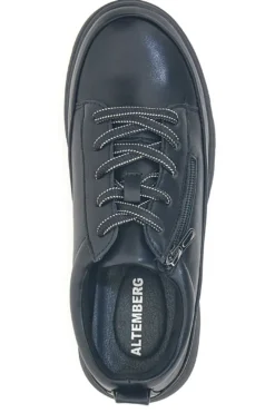 Scarpe sportive nere in materiale tecnico con zip Altemberg 9