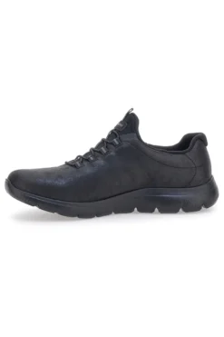 Scarpe sportive nere slip-on leggere Skechers Summits Itz Bazik