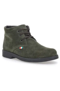 Scarpe Stringate Alte Verdi Max Dillan 2810